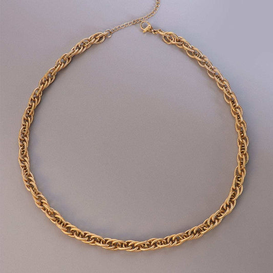 Titanium Steel Chain Necklace - Trendsi - Flyclothing LLC