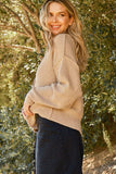And The Why Button Down Popcorn Sweater Cardigan - Trendsi - Flyclothing LLC