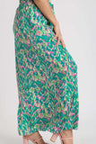 Umgee Full Size Mixed Print High Waist Wide Leg Pants Plus Size - Trendsi - Flyclothing LLC