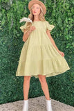 And The Why Cotton Gauze Baby Doll Casual Dress - Trendsi - Flyclothing LLC