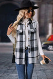 Plaid Button Up Vest Coat - Trendsi - Flyclothing LLC