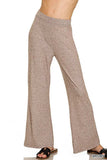 Zenana Soft Elastic Waisted Flare Pants - Trendsi - Flyclothing LLC