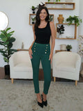 High Waist Skinny Pants - Trendsi - Flyclothing LLC