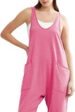 Lovelet V-Neck Wide Strap Overalls - Trendsi - Flyclothing LLC