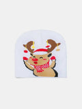 Christmas Pattern Knit Hat - Trendsi - Flyclothing LLC