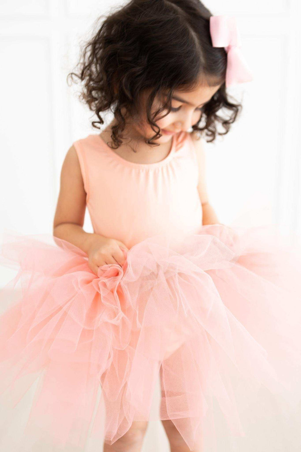 Bright Peach Tank Tutu Leotard - Mila & Rose ® - Flyclothing LLC