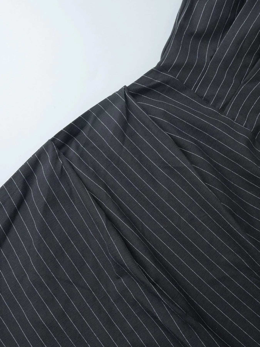 Striped Long Sleeve Shirt Dress - Trendsi - Flyclothing LLC
