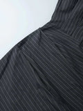 Striped Long Sleeve Shirt Dress - Trendsi - Flyclothing LLC