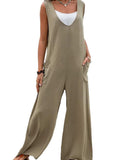 Full Size Wide Strap Jumpsuit with Pockets - Trendsi - Flyclothing LLC