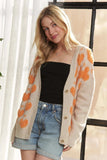 ADORA Button Down Heart Sweater Cardigan - Trendsi - Flyclothing LLC