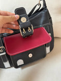 Buckle Decor Flap Crossbody Bag - Trendsi - Flyclothing LLC