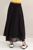 HYFVE Eyelet High-Waist Midi Skirt - Trendsi - Flyclothing LLC
