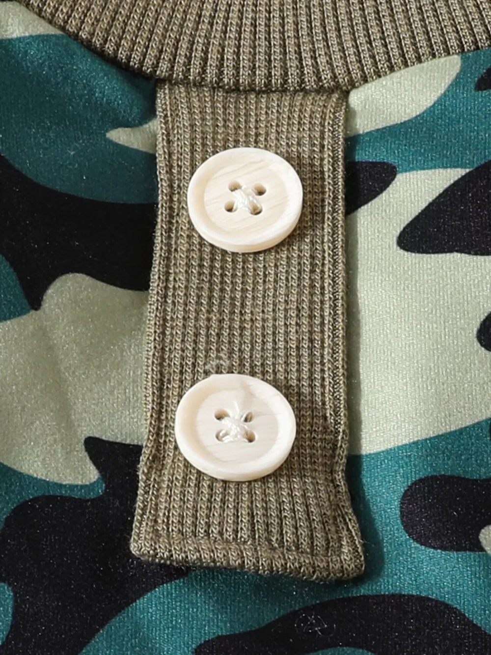 Children's Camouflage Print Bodysuit & Pants Set - Trendsi - Flyclothing LLC