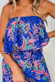 Printed Tube Jumpsuit - Trendsi - Flyclothing LLC
