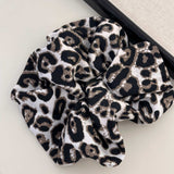 Leopard Elastic Hair Scrunchy - Trendsi - Flyclothing LLC
