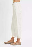 RISEN Full Size High Rise Barrel Cropped Jeans Plus Size - Trendsi - Flyclothing LLC