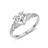 1.5 Carat Moissanite 925 Sterling Silver Heart Ring - Trendsi - Flyclothing LLC