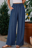 Wide Leg Pants with Pockets - Trendsi - Flyclothing LLC