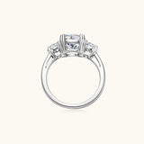 3.5 Carat Moissanite 925 Sterling Silver Ring - Trendsi - Flyclothing LLC