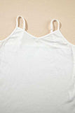 V-Neck Cami and Round Neck Short Sleeve Cover Up Set - Trendsi - Flyclothing LLC