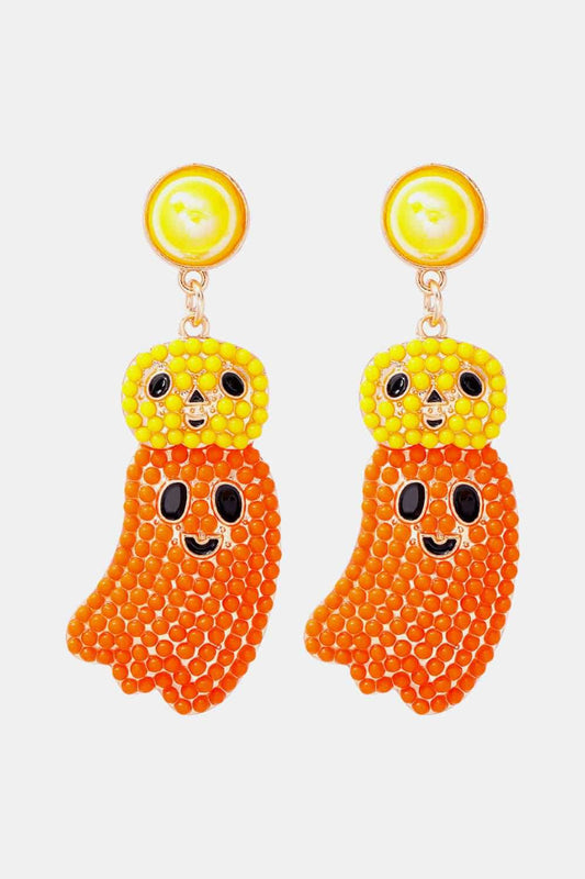 Halloween Ghost Shape Dangle Earrings - Trendsi - Flyclothing LLC