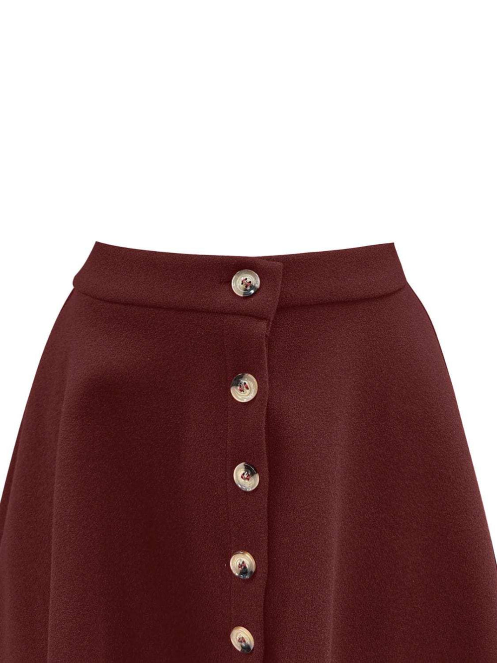 Buttoned Corduroy Mini Skirt - Trendsi - Flyclothing LLC