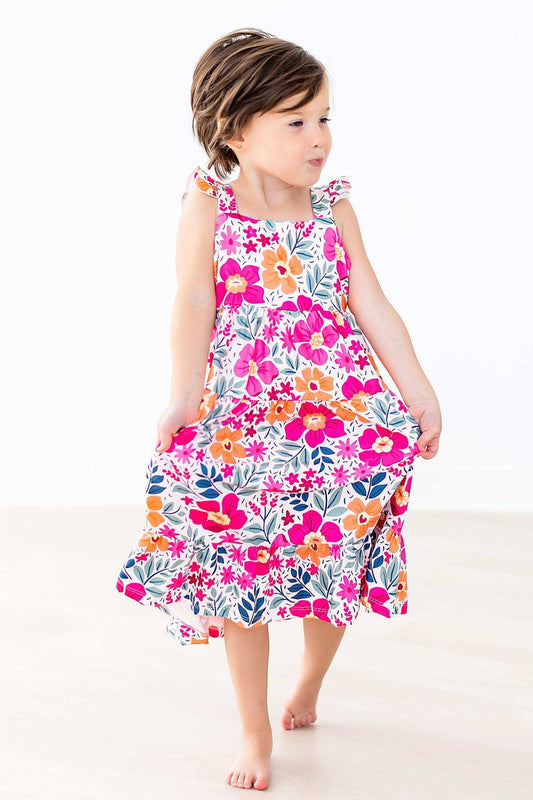 Garden Party Ruffle Maxi Dress - Mila & Rose ® - Flyclothing LLC