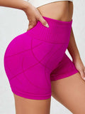 High Waist Active Shorts - Trendsi - Flyclothing LLC