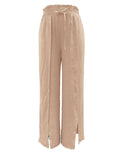 Slit Wide Leg Pants - Trendsi - Flyclothing LLC