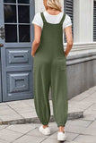 Lovelet Knotted Strap Overalls with Pockets - Trendsi - Flyclothing LLC