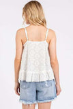 Mittoshop Textured V-Neck Cami - Trendsi - Flyclothing LLC