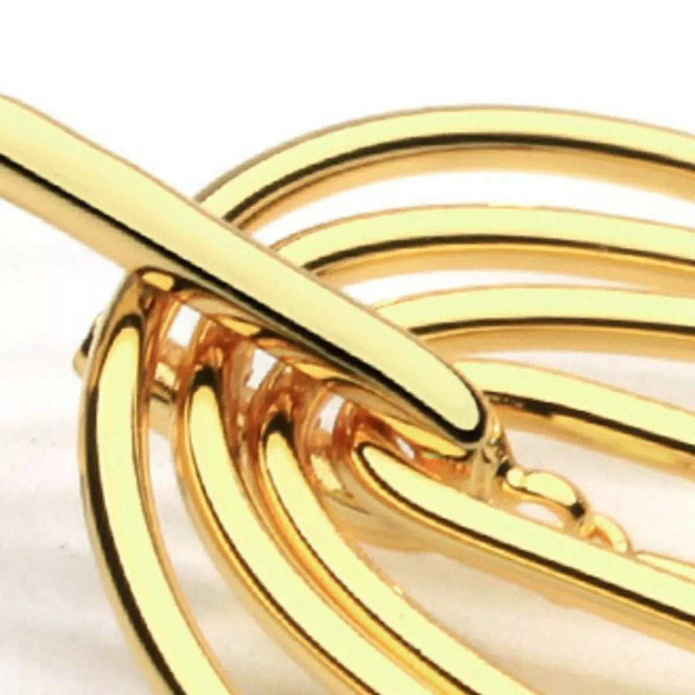 18K Gold-Plated Geometric Earrings - Trendsi - Flyclothing LLC