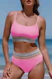 Scoop Neck Spaghetti Strap Bikini Set - Trendsi - Flyclothing LLC
