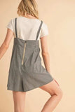 Aemi+Co Plaid Square Neck Romper - Trendsi - Flyclothing LLC