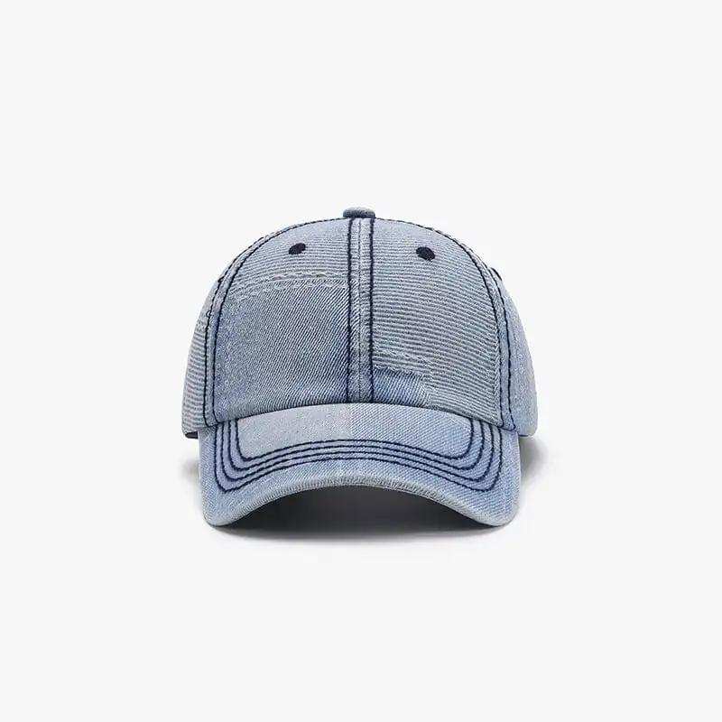 Adjustable Cotton Baseball Cap - Trendsi - Flyclothing LLC