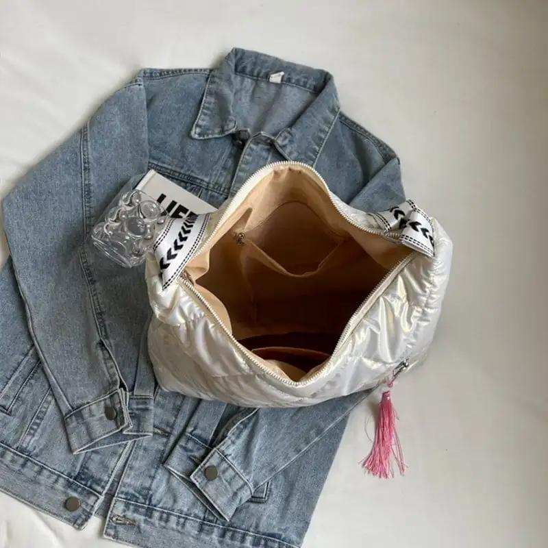 Quilted Nylon Travel Bag - Trendsi - Flyclothing LLC