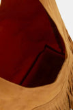 Fame Layered Fringe Detail Suede Hobo Bag - Trendsi - Flyclothing LLC