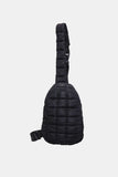 Quilted Nylon Crossbody Bag - Trendsi - Flyclothing LLC
