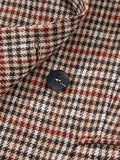Houndstooth Lapel Collar Blazer - Trendsi - Flyclothing LLC