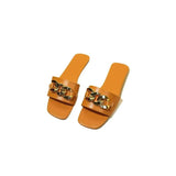 Open Toe Flats Sandals - Trendsi - Flyclothing LLC