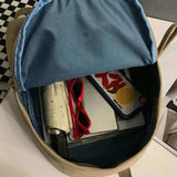 Zip Cotton Backpack Bag - Trendsi - Flyclothing LLC