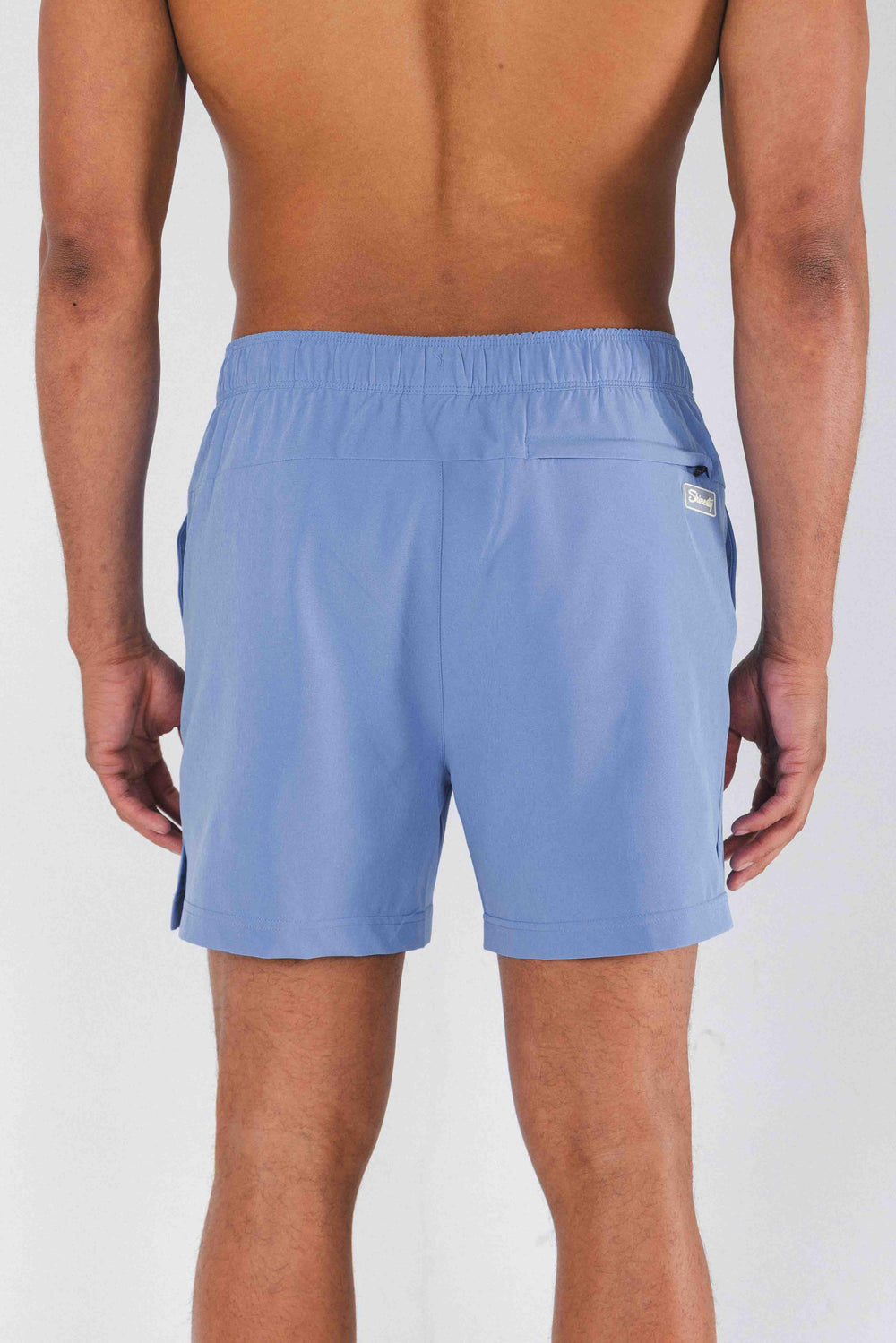 The Belly Flop | Blue and Green Ball Hammock® Pouch 5" Swim Trunks - Shinesty - Flyclothing LLC