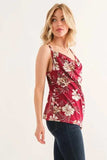 And The Why Floral Printed Casual Tank Top - Trendsi - Flyclothing LLC