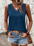 V-Neck Tank - Trendsi - Flyclothing LLC