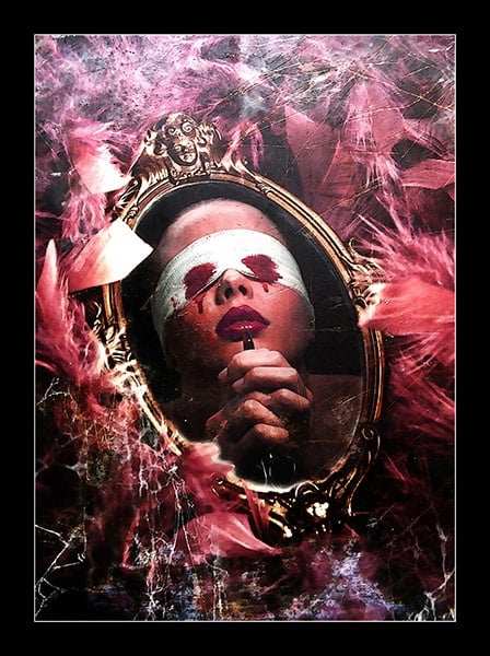 Black Market Art Company Bitter Thoughts I Print - Black Market Art Company - Flyclothing LLC