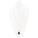 Black Onyx and Sterling Silver Teardrop Pendant Necklace - Barse Jewelry - Flyclothing LLC