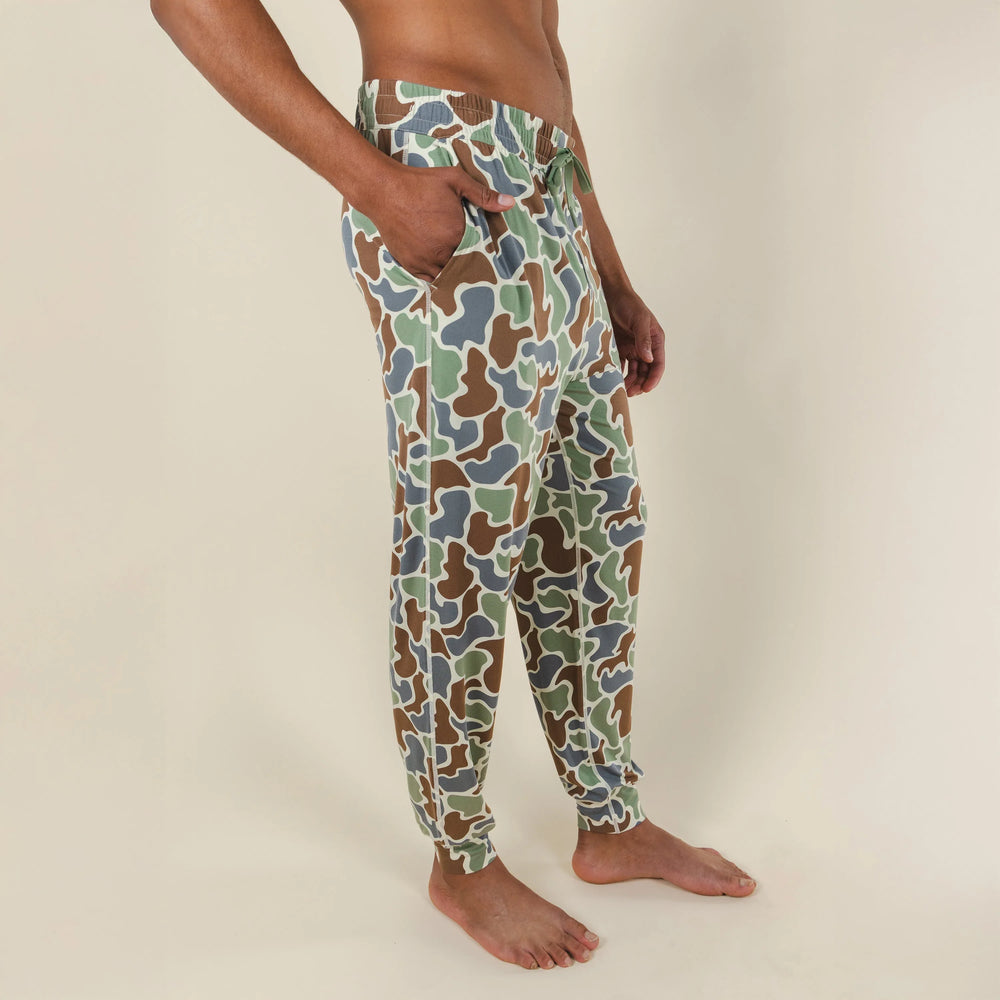 The Blender | Grey Duck Camo SleepDeep™ Men’s Pajama Joggers - Shinesty - Flyclothing LLC