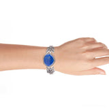 Blue Lapis and Sterling Silver Statement Cuff - Barse Jewelry - Flyclothing LLC