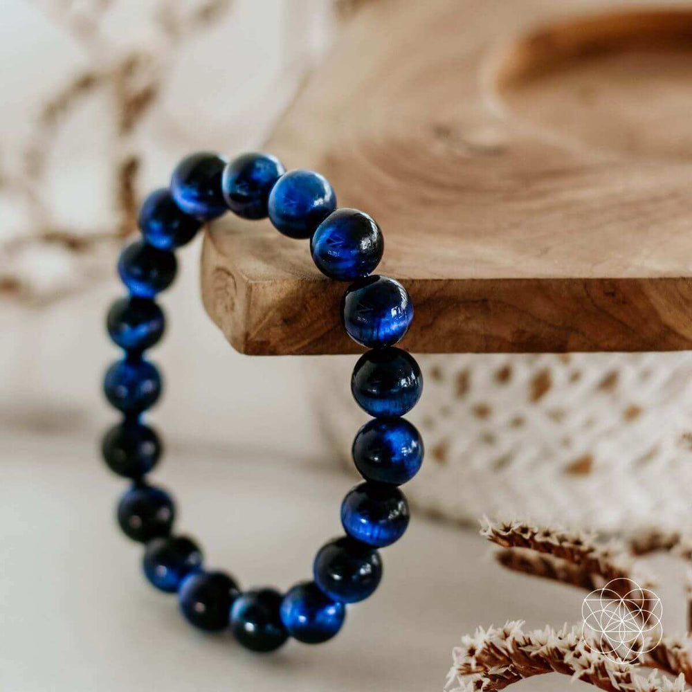 Blue Tiger’s Eye Bracelet - Conscious Items - Flyclothing LLC