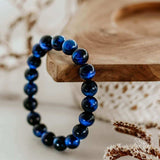 Blue Tiger’s Eye Bracelet - Conscious Items - Flyclothing LLC